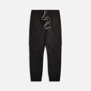 Black Men Kith Rick Owens Mastodon Megacargo Pants | 2965-WJCMV