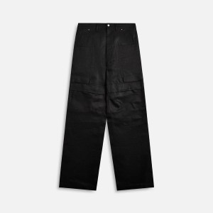 Black Men Kith Rick Owens Porterville Stefan Cargos Pants | 3502-HKZBP