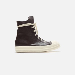 Black Men Kith Rick Owens Scarpe In Pelle Sneakers | 1567-LXCAQ