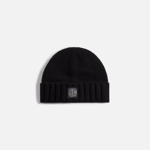 Black Men Kith Stone Island Cap | 7915-DXIOH
