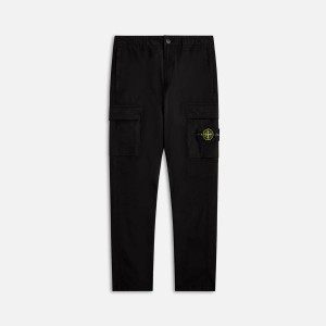 Black Men Kith Stone Island Stretch-Tc Garment Dyed Pants | 5064-UBNDY