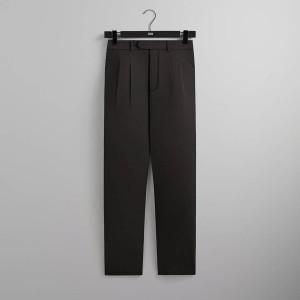 Black Men Kith Transitional Tech Pleated Kyson Pants | 4207-FKCZQ