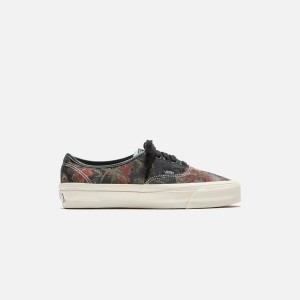 Black Men Kith VANS LX Authentic Reissue 44 Sneakers | 8034-IFMBA