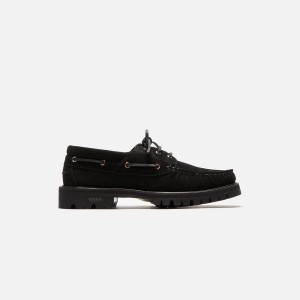 Black Men Kith VINNY's Aztec Boat Boots | 8794-GCWFV