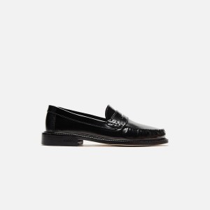 Black Men Kith VINNY's Yardee Mocassin Loafers | 8690-GYIOU