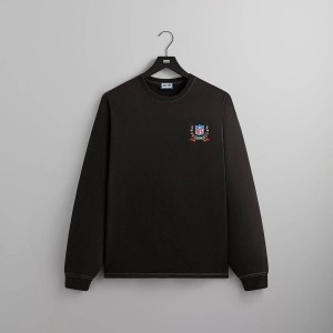 Black Men Kith and '47 for the NFL: Dolphins Vintage Long Sleeve T-Shirt | 8945-GTFZS