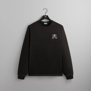 Black Men Kith and '47 for the NFL: Raiders Vintage Long Sleeve T-Shirt | 4728-WEMBP