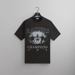 Black Men Kith and '47 for the NFL: Raiders Vintage T-Shirt | 1274-QWHKV