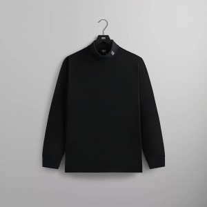 Black Men Kith and Giorgio Armani Cortlandt Turtleneck Shirts | 1670-YIETP