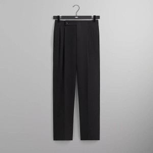 Black Men Kith and Giorgio Armani Suit Pants | 5032-DFSMB