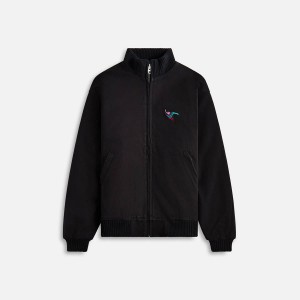 Black Men Kith by Parra Inspiration Point Jackets | 3796-YFVUL