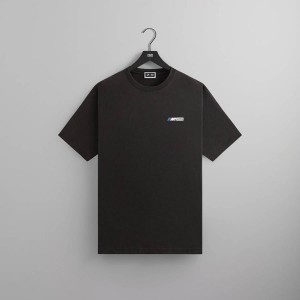 Black Men Kith for BMW Classic Motorsport Vintage T-Shirt | 5743-OYVDA