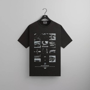 Black Men Kith for BMW Gallery Vintage T-Shirt | 6749-LPFIJ