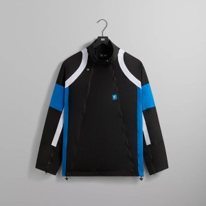 Black Men Kith for BMW Racing Track Jackets | 5762-UIRNX