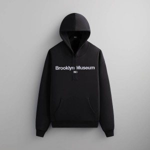 Black Men Kith for the Brooklyn Museum Nelson Hoodie Sweatshirts | 7693-SOEDN