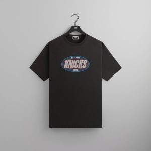 Black Men Kith for the New York Knicks Y2K Vintage Shirts | 2641-HEBOV