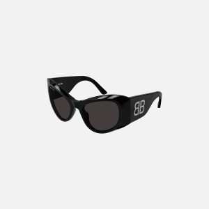 Black Women Kith Balenciaga BB Frame 393S Eyewear | 7203-PQLIK