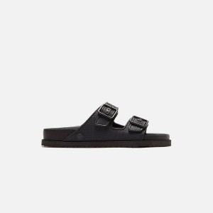 Black Women Kith Birkenstock WMNS Arizona Raffia Sandals | 1904-WSJRA
