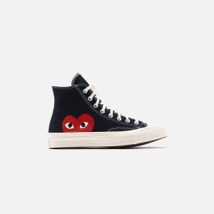 Black Women Kith Converse x Comme des Garçons CDG Play Chuck Taylor High Sneakers | 4031-MSOPR