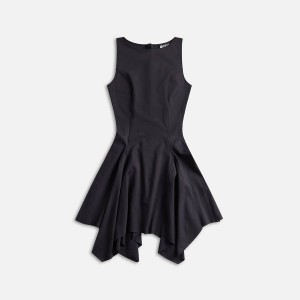 Black Women Kith EB Denim Caroline Boat Neck Mini Dress | 7123-DAKOH