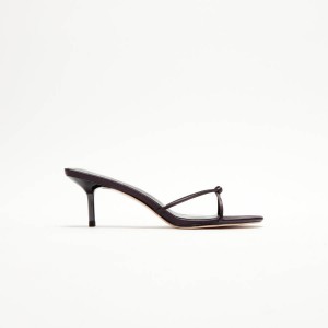 Black Women Kith Femme LA Maeve Slipper Heels | 7346-MSHJY