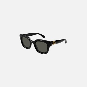 Black Women Kith Gucci GG Acetate Frames 28S Eyewear | 3245-UAMEV