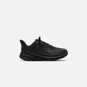 Black Women Kith Hoka WMNS Clifton 9 Sneakers | 1836-NWTVP