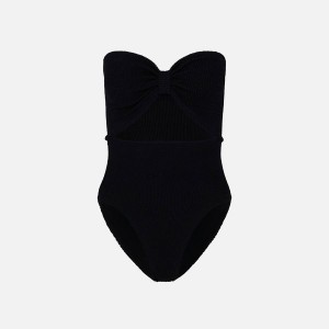 Black Women Kith Hunza G Alana One Piece Swim | 9782-XBAFS