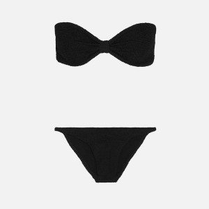 Black Women Kith Hunza G Jean Bikini Swim | 3610-KPLTN