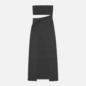 Black Women Kith JADE Elina Dress | 0468-OEXBP