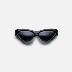 Black Women Kith Jacques Marie Mage Slade Frame Jet Lens Dark Gold Hardware Eyewear | 3925-ZLCDV