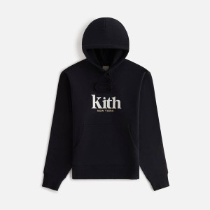 Black Women Kith Jane New York Hoodie II Sweatshirts | 0921-UOQBL