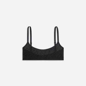Black Women Kith Mesh Balconette Bralette Underwear | 8401-KBIRM