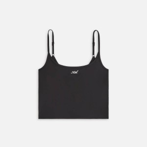Black Women Kith Modal Cami Shirts | 7831-BCUXQ