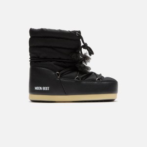 Black Women Kith Moon EVX Light Low Nylon Boots | 8530-NVTMO
