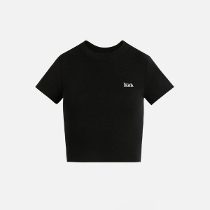 Black Women Kith Mulberry II T-Shirt | 7951-ZXWLA