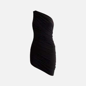 Black Women Kith Norma Kamali Pickleball Diana Dress | 2160-GHTZJ