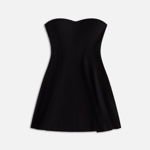 Black Women Kith Norma Kamali Strapless Grace Mini Dress | 6073-DNBPL