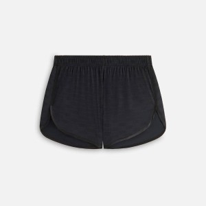 Black Women Kith Orsa Monogramy Shorts | 7064-BXCLD