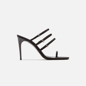 Black Women Kith Saint Laurent Free 95 Luz Sandal Heels | 7492-ICLBM