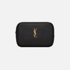 Black Women Kith Saint Laurent Mini Cosmetic Pouch Bags | 1243-TGRLP