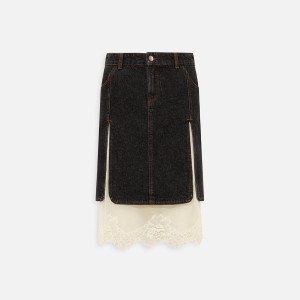 Black Women Kith Siedres Lainz Skirts | 2639-MUGOS