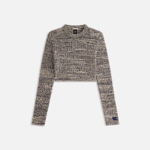 Black Women Kith Sloane Chenille Sweaters | 5093-TPVNX