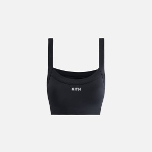Black Women Kith Terra Active Tank Shirts | 8479-QGIPX