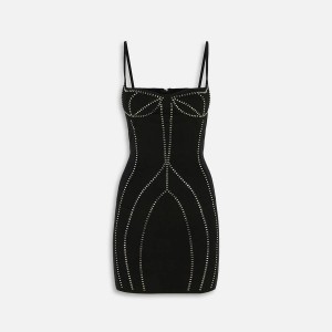 Black Women Kith The Attico Mini Dress | 5367-DOPUS