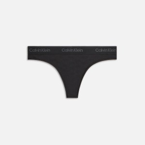 Black Women Kith for Calvin Klein Thong Underwear | 6041-GNBSQ