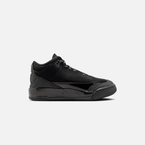 Black / Dark Grey Kids' Kith Jordan PS Air Jordan 3 Retro Sneakers | 7319-KUGVE