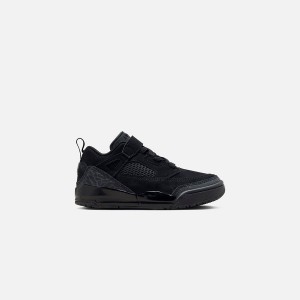 Black / Dark Grey Kids' Kith Jordan PS Spizike Low Sneakers | 1457-TLXCA