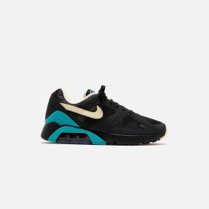 Black / Green Men Kith Nike Air 180 Sneakers | 8263-CYAUF
