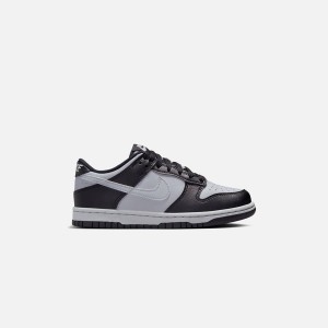 Black / Grey Kids' Kith Nike GS Dunk Low Sneakers | 4761-CJBQX